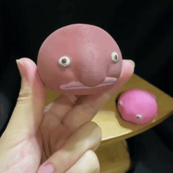 ezgif-1-4b2abe0e66.gif Fichier STL gratuit Blobfish mignon・Idée pour impression 3D à télécharger