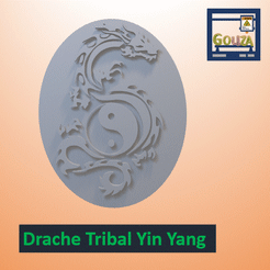 ppt20DF.pptm-Automatisch-wiederhergestellt30.gif Download STL file Dragon Tribal Yin Yang • 3D printer object, Gouza-Tech