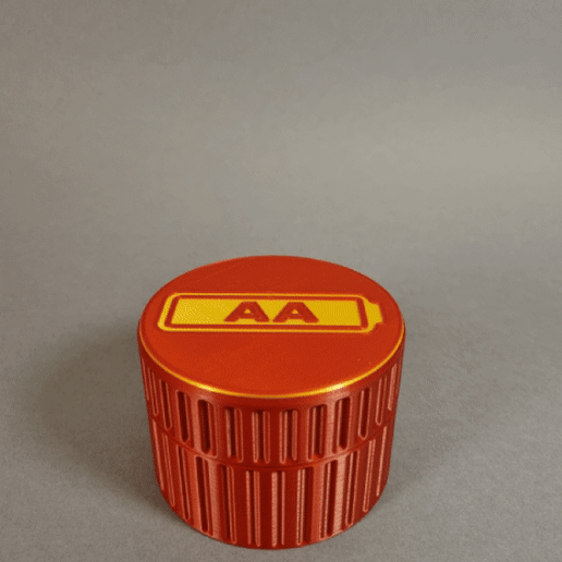 AA Battery Storage 3D model