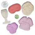 Kit_Mama_Gif.gif Spa Day (6 files) - Cookie Cutter - Fondant - Polymer Clay