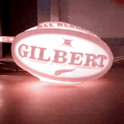 AllBlacks.gif Télécharger le fichier STL Lithographie du ballon de rugby des AllBlacks • Objet à imprimer en 3D, XavAb29
