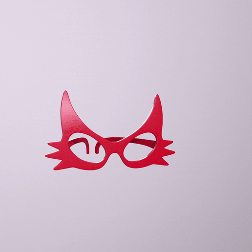 Cat Sunglasses 3D model
