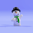 ezgif-2-24d463e257.gif The Snowman  from Knick Knack from Disney studios