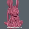 Angel-Experiment-624.gif Archivo STL Angel Experiment 624 (Easy print no support)・Objeto imprimible en 3D para descargar