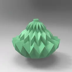 untitled.1484.gif lamp origami lamp folded faceted 16 sides