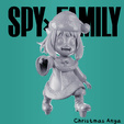8.gif STL file Christmas Anya Forger - SPY x FAMILY・3D print object to download