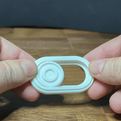Peepcover.gif Fichier STL gratuit Cache de protection contre les regards indiscrets imprimé en place・Design imprimable en 3D à télécharger