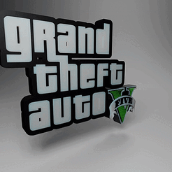 RENDER0000-0120-online-video-cutter.com-4.gif STL-Datei Grand Theft Auto V - Leuchtreklame herunterladen • Objekt für den 3D-Druck, Front_Name