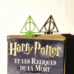 anime2_bookmark_400.gif STL file Deathly hallows bookmark・Model to download and 3D print