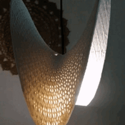VID_20210808_153300.gif STL-Datei PARABOLOIDE SKULPTURALE LAMPE CANDELA・3D-druckbares Modell zum Herunterladen, Arkc