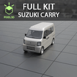 suzuki-1-TITULO.gif *ON SALE* MODEL KIT: Suzuki Carry/ Every PC Kei car Mini bus - V1 23jun
