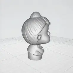 grand-mother-min.gif STL file Charming Grandma 3D Model for Play, Cake Toppers, and Decor・3D printing model to download