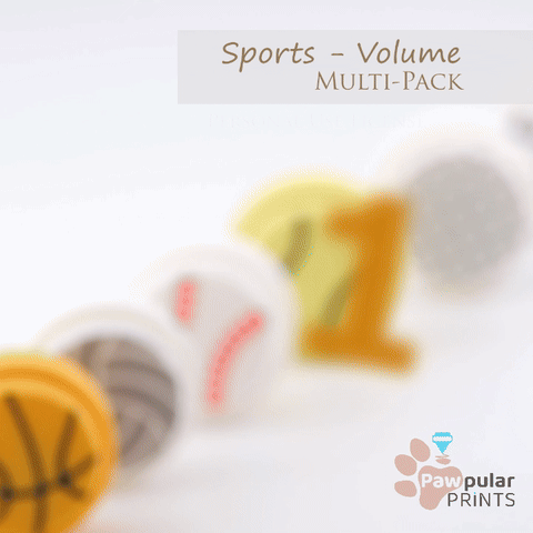 Sports-I-PUL.gif SPORTS VOLUME 1 MULTI-PACK, - FIDGET KEYCHAIN [PRIVATE USE ONLY] ⚽🏀⚾🏉🎱🏐