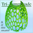 anime-trilampshade_500.gif STL file Tri-Lampshade・3D printable design to download