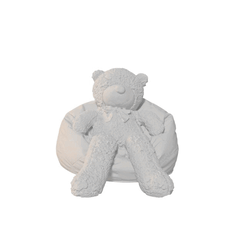 Teddy-Bear-On-Ball-GIF2.gif Fichier STL Ours en peluche sur un ballon・Plan à imprimer en 3D à télécharger