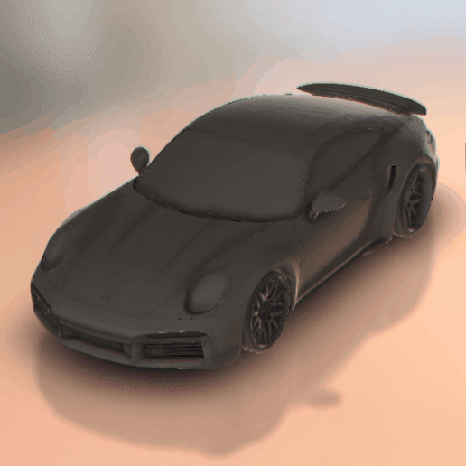 🏎️ Porsche 911 Turbo S 2022・ 3D File for 3D printing・Cults
