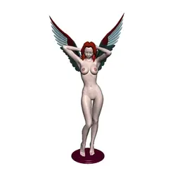girl-angel.gif Archivo STL gratuito Angel girl・Idea de impresión 3D para descargar