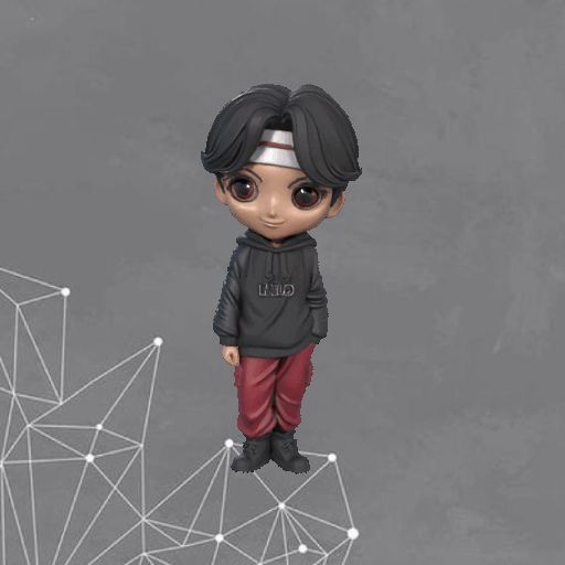 💧 Jin BTS - Mic Drop (Estilo Posket)・Arquivo STL para Impressão