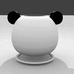 osofinal0001-0055.gif Archivo STL maceta de oso panda - panda bear planter・Objeto imprimible en 3D para descargar, RMMAKER