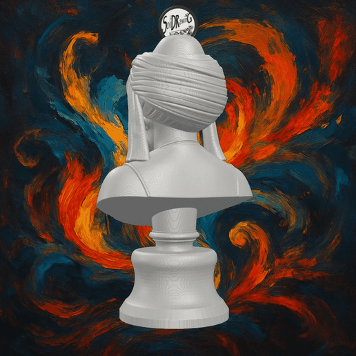 Bronze Bust Of Ottoman Sultan – SoliDRawinGs SG3306