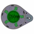 D50M5BTY2-with-dimension.gif D50M5B-TY2 mechanical mechanism for 3d printing