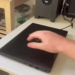 Demonstration-GIF.gif Laptop Stand / Gadget Stand / Accessory Stand