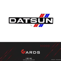WhatsApp-Video-2023-05-30-at-11.16.57-1.gif STL file Datsun Emblem Car・3D printable design to download