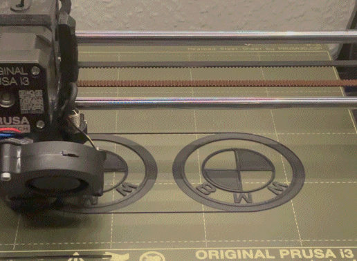 61B9C605-02C9-4483-8CB9-60BD54B5F72C.gif Wheel center cap for BMW 68mm "3D roundel design"