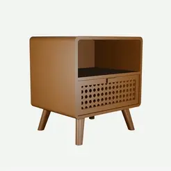 ezgif.com-video-to-gif.gif 1/12 BEDSIDE TABLE FOR DOLLHOUSE