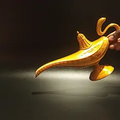 Séquence-01-1x1-_13.gif Файл STL Aladdin's Genie Magic Lamp・Дизайн 3D-печати для загрузки3D