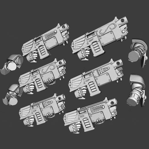 Sagittarius Rifles 3D model