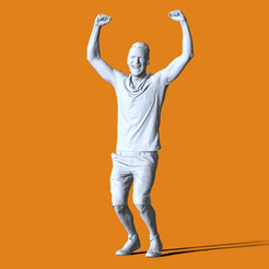 0.gif OBJ file Miniature Pose People #22・3D printing model to download, Peoples