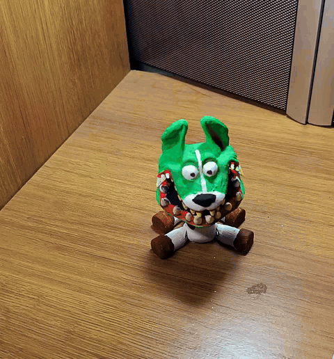 Milo (The Mask) - Articulated "Print-in-Place" Model