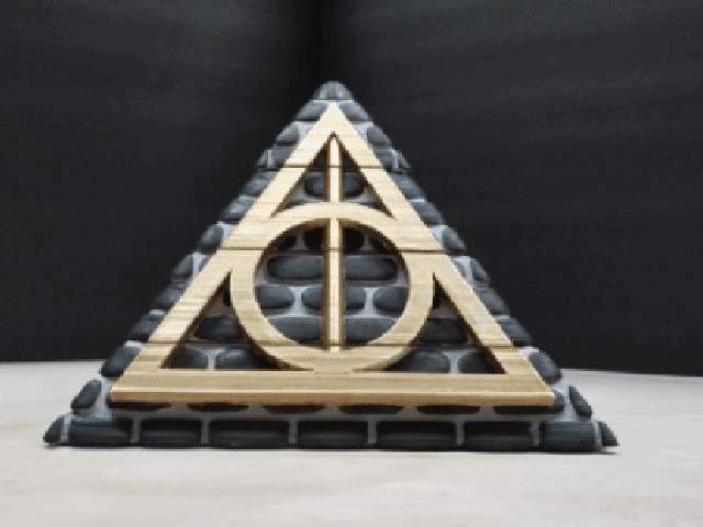 20190529_163440[1].gif Download free STL file POTTER PYRAMID BOX with a Chamber of secrets • 3D printable model, LittleTup