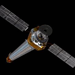 chandra-428x321.gif Free STL file Chandra X-ray Observatory・3D print design to download
