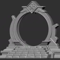 gif.gif STL file Genshin Impact - Spiral Abyss Infinity Mirror・3D printing idea to download