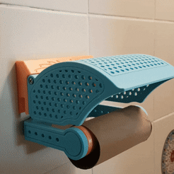 gif-6.gif Toilet paper holder with lid lifts and legs open.