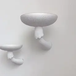 ezgif.com-gif-maker.gif Mushroom Floating Shelf - EASY PRINT - COLOR PRINT