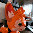 20220904_141929gif.gif STL file Foxy dracula・Template to download and 3D print