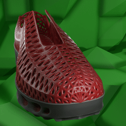 animiertes-gif-von-online-umwandeln-de.gif STL-Datei Schuhe Vulkanische Lava V.2・3D-Drucker-Vorlage zum herunterladen