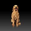 Golden-Retriever.gif STL file Golden Retriever - DOG BREED - CANINE -3D PRINT MODEL・3D printer model to download