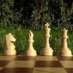Echecs.gif Free STL file Chess pieces・3D print object to download, samuel_3d