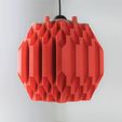 ONOFF.gif STL file Hexagon Overload Shade (2 sizes available)・3D printable model to download
