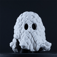 MunnyHalloween_GhostCombo_3DPrintedTurntable_DrapeP.gif Munny Combo | Halloween Ghost | Articulated Artoy Figurine