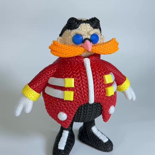 6495690721603.mp4 Dr. Eggman Crochet - Sonic - Multiparts