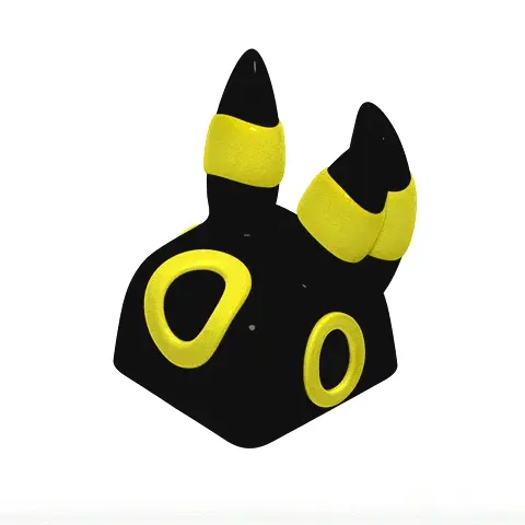 umbreon_keycap_gif.gif Collection de Keycaps Eeveelutions Vol 2 - Clavier mécanique