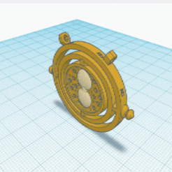 GIF-AlJM-giratiempos.gif 3D file Time turner [Time turner] from Harry Potter・3D printable model to download