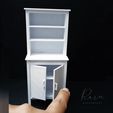 Miniature-Furniture,-ikea-BRUSALI-High-cabinet.gif Archivo STL Armario alto miniatura inspirado en IKEA para casa de muñecas 1:12・Objeto de impresión 3D para descargar