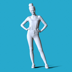 character-09.gif Free OBJ file character p09・3D printable object to download