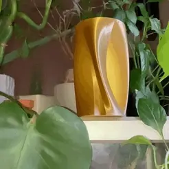 gif-gif-gif.gif Fichier STL Vase à fleurs - Vase moderne au design torsadé・Plan imprimable en 3D à télécharger, G-workz3D